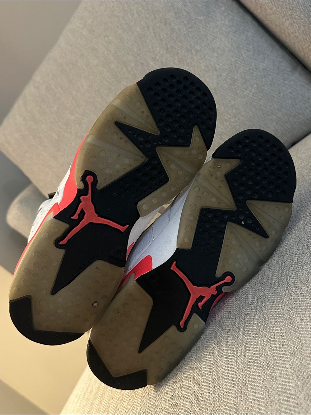 Nike Air Jordan 6 Retro White Infrared - Picture 6 of 6